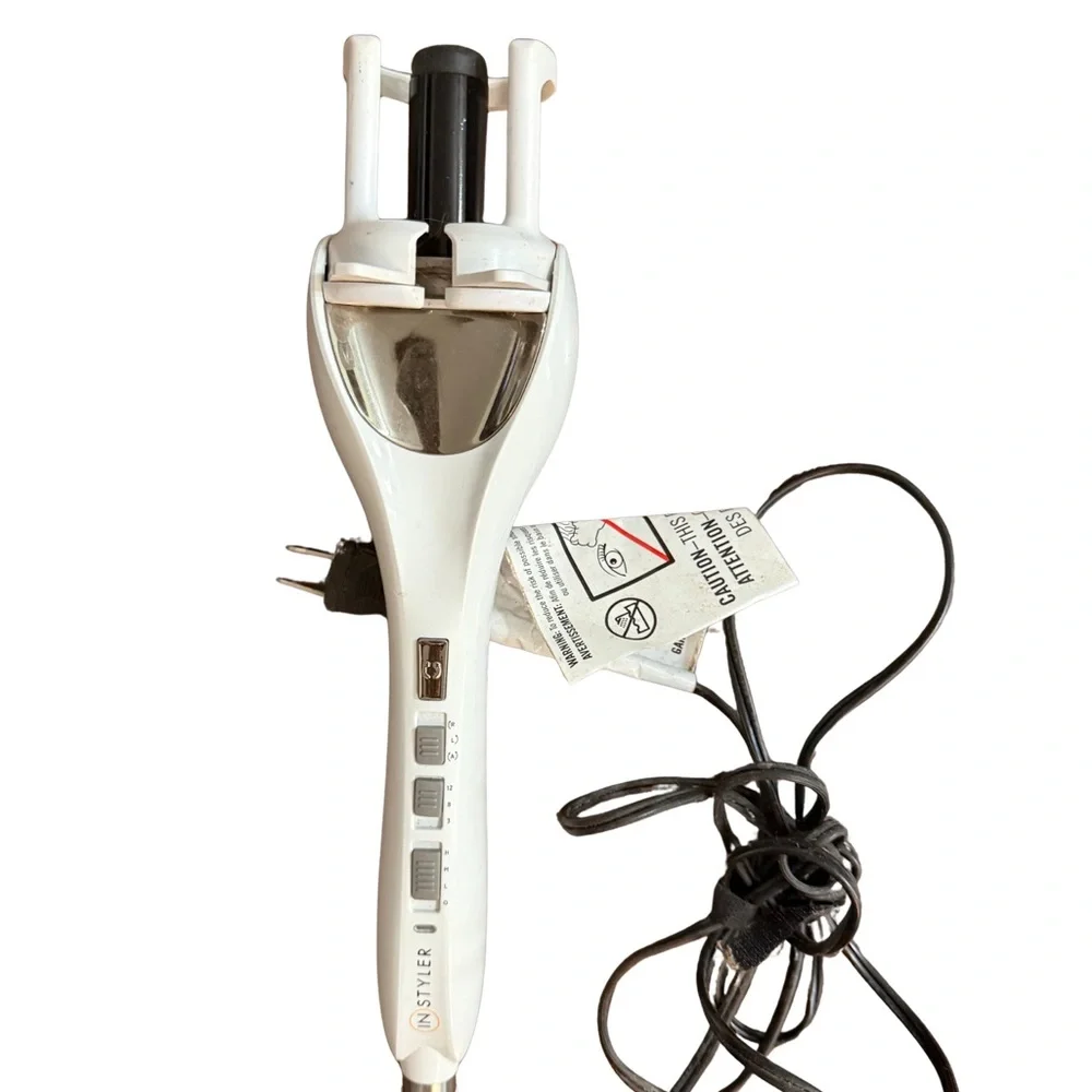 Instyler Tulip by Instyler White Auto 2-Way‎ Rotation Hair Curler